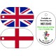 St George's Day Photo Trackable Flag Tags